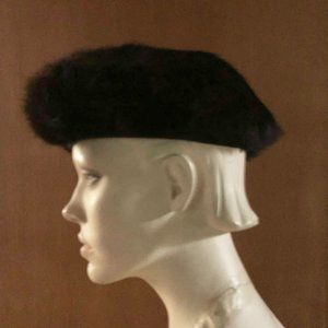 Vintage Mink Beret circa 1960s
